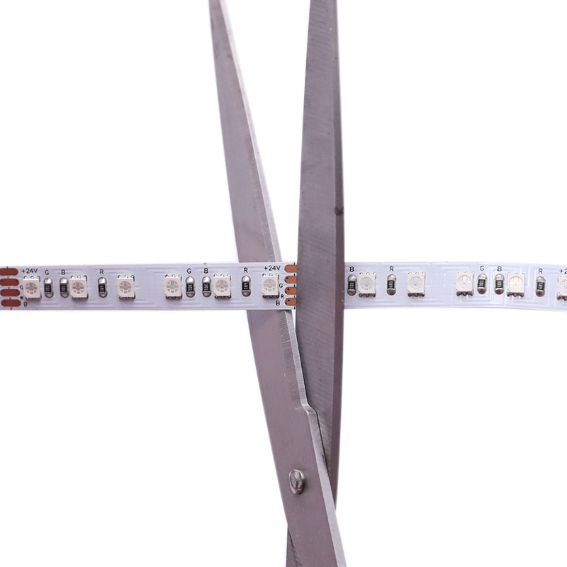 RGB Multi-Color Super Bright High Density LED Strip - DC24V 120LEDs/m 16.4ft 8mm RGB Multi-Color Super Bright High Density LED Strip - DC24V 120LEDs/m 16.4ft 8mm